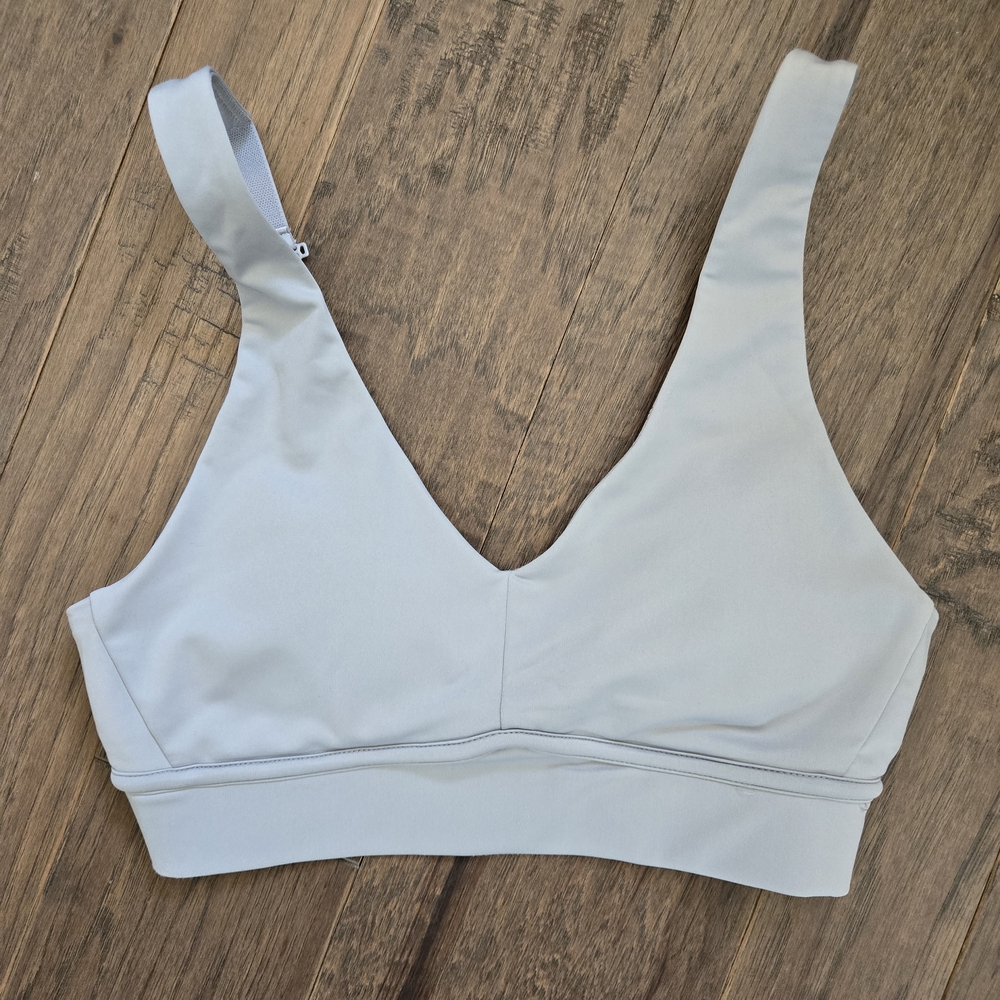 Fabletics Gray Sports Bra Intimates & Sleepwear